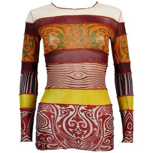 Jean Paul Gaultier Vintage Mesh Top